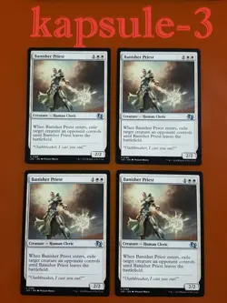 4x Banisher Priest | Foundations Jumpstart | MTG Magic Cards - Image 1