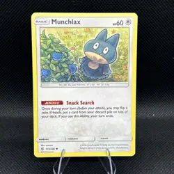 Munchlax 173/236 Uncommon Unified Minds Pokemon Cards NM - Image 1