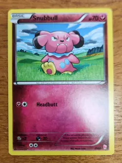 Snubbull Pokemon Card, Trainer Kit – Sylveon 11/30 - Image 1