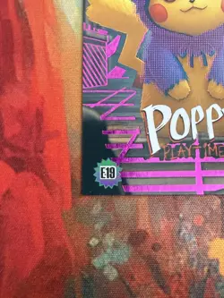 Pokemon Poppy Pikachu Cosplay E19 Purple Full Art Card - Image 5