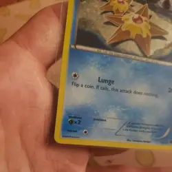 Staryu Pokemon TCG Trading Card Game 4/12 Holo Promo McDonald's Promos 2015 LP - Image 4