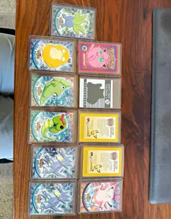 Topps Pokemon Topps Series 1 TV Animation 10-Card Lot 2000 Oddish+ - Image 1