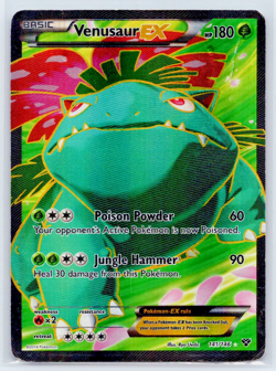 Venusaur EX Full Art 141/146 XY Base Set Ultra Rare Pokemon Card HP DMG - Image 1