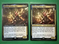 MTG Spiderman 15 Rare Card Lot - Electro Green Goblin Punk Foil Extended Art - Image 3