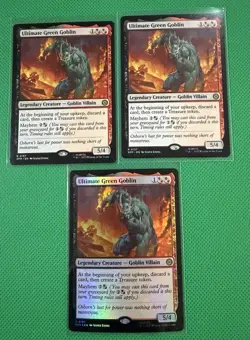 MTG Spiderman 15 Rare Card Lot - Electro Green Goblin Punk Foil Extended Art - Image 4