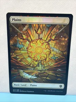 MTG Plains (Showcase, Foil) - Dominaria United (DMU) #277 - Magic - Image 1