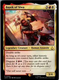 Bayek of Siwa 50 - Assassin's Creed NM - Magic: The Gathering TCG - Image 1