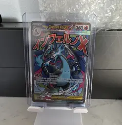 Pokemon TCG Mega Charizard X EX 023 Me: Mega Evolution Promo Holo EN - Image 1