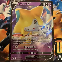 Pokemon TCG Jirachi V SWSH299 Jumbo/standard Exclusive Promo 2 Card Lot - Image 5