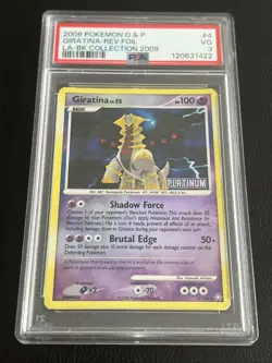 Pokemon Giratina Burger King Promo Reverse Holo #004/146 2008 PSA 3 - Image 1