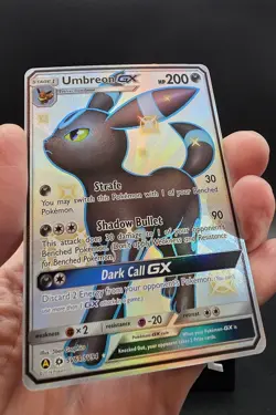 Umbreon GX SV69/SV94 Hidden Fates Shiny Vault Full Art Ultra Rare NM Pokemon - Image 3