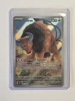 Tauros 096/086 Holo Illustration Rare Chaos Rising Pokemon Holo Near Mint - Image 1