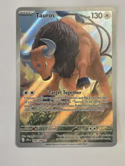 Tauros 096/086 Holo Illustration Rare Chaos Rising Pokemon Holo Near Mint - Image 2