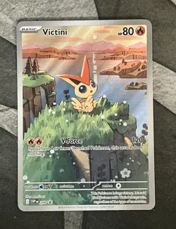 The Pokemon Company Victini Holo Promo SVP 208 80 HP English 2025 - Image 1