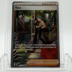 Pokemon TCG Paradox Rift Rika #258/182 SIR HP - Image 1