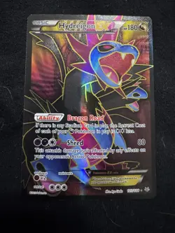 Pokemon TCG Hydreigon EX XY Roaring Skies 103/108 Ultra Rare Full Art NM/LP+ - Image 1