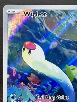 Wiglett 206/198 Pokemon TCG Scarlet & Violet Base Set Illustration Rare NM - Image 2