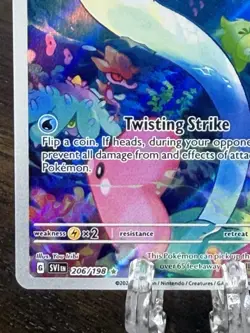 Wiglett 206/198 Pokemon TCG Scarlet & Violet Base Set Illustration Rare NM - Image 4