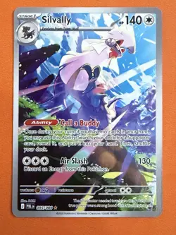 Silvally 095/084 Illustration Rare Pitch Black Pokemon Holo Near Mint - Image 1