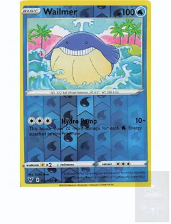 WAILMER 031/185 Common VIVID VOLTAGE Pokemon Near Mint - Image 1