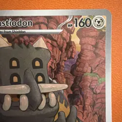 Bastiodon 093/084 IR Pitch Black ILLUSTRATION RARE Pokemon English Me05 HOLO EN - Image 3