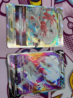 Pokemon TCG - Hisuian Zoroark V SWSH297 & Hisuian Zoroark VSTAR SWSH298 - NM - Image 4