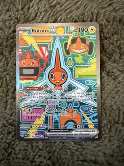 Pokemon TCG Phantasmal Flames Rotom SIR MINT UK Seller - Image 1
