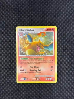 Pokemon TCG - Charizard 1/99 Holo Rare - Platinum Arceus - Swirl - Image 3