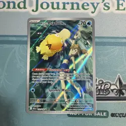 2025 Pokemon Destined Rivals Misty's Psyduck 193/182 NM - Image 1