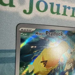 2025 Pokemon Destined Rivals Misty's Psyduck 193/182 NM - Image 2