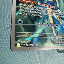 2025 Pokemon Destined Rivals Misty's Psyduck 193/182 NM - Image 4