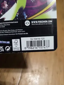 Pokemon Mega Evolution Pitch Black Binacle 3 Pack Blister Sealed In Hand Promo - Image 4