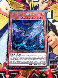 Infernoid Devyaty ra04-en248 (NEW) Platinum-Secret Yu-Gi-Oh - Image 1