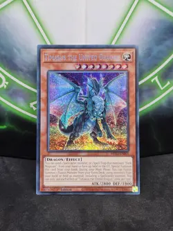 Yugioh Timaeus The United Dragon MP23-EN003 Secret Rare 1st Edition NM - Image 1
