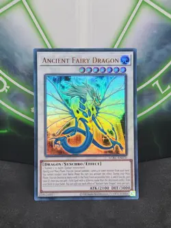 Yugioh Ancient Fairy Dragon LCKC-EN070 Ultra Rare NM - Image 1