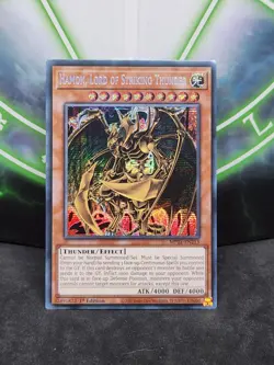 Yugioh Hamon, Lord of Striking Thunder MP21-EN253 Prismatic Secret Rare NM - Image 1