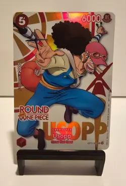 One Piece TCG x Round 1 - Usopp OP11-003 - English Promo 2026! - Image 3