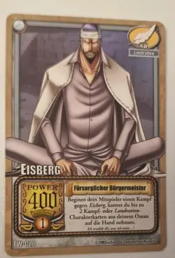One Piece Karte TW-C20 Eisberg Fursorglicher Burgermeister - Image 1
