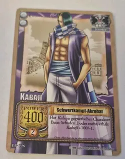 One Piece Karte BP-C28 Kabaji Schwertkampf-Akrobat - Image 1