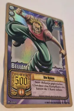One Piece Karte HOLO JS-C09 Bellamy die Hyane - Image 1