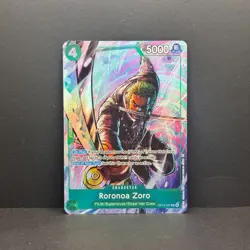 Roronoa Zoro OP13-037 Premium Card Collection Best Selection Vol 6 One Piece NM - Image 1