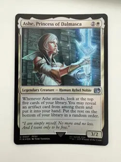 Ashe Princess of Dalmasca Foil MTG Magic the Gathering Card NM Near Mint FIN - Image 1