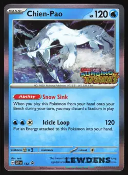 Chien-Pao - SVP 152 - Surging Sparks - SV Black Star Promo - Pokemon Card - Image 1