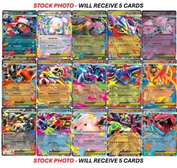 5 Pokemon - Mega Evolution ex Ultra Rare Card Lot - Assorted Variety - No... - Image 2