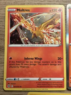 Nintendo Pokemon TCG 7 Card Lot Moltres/Zapdos/Articuno Team Rocket Holo - Image 2