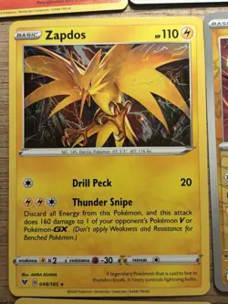 Nintendo Pokemon TCG 7 Card Lot Moltres/Zapdos/Articuno Team Rocket Holo - Image 5