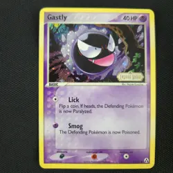 Gastly 52/92 Legend Maker Reverse Holo Stamped 2006 Nintendo Pokemon Card - Image 1