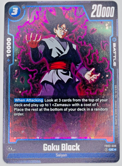 Goku Black FB02-039 | Foil UC* | Dragon Ball Fusion World Card LP - Image 1