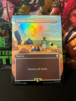 Ravages Of War (Borderless) (Foil) EN [PIP - 354] - LP+ TCG MTG - Image 1