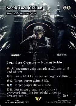 MTG Noctis Lucis Caelum - Kenrith, the Returned King (Showcase) NON-FOIL NM 23 F - Image 1
